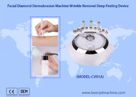 Diamond Microdermabrasion Machine Spray Loại bỏ nếp nhăn Thiết bị lột da mặt sâu