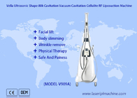 Máy dọc Vela Shape Rf Con lăn hút chân không 40k Cavitation cho cơ thể
