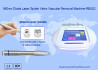 Máy loại bỏ tĩnh mạch mạng nhện bằng laser Diode 980nm di động / Máy Laser mạch máu