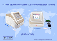 1470nm 980nm Diode Laser Lipolysis Phẫu thuật Thiết bị laser dung dịch chất béo