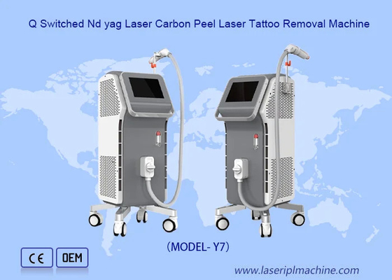 Máy loại bỏ hình xăm bằng laser 4 bước sóng Picosecond để loại bỏ lỗ chân lông Carbon Peel