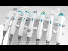 CV08 Magic Mirror Monitor Máy chăm sóc da mặt 7IN1 RF Aqua