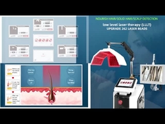 HR206 650nm Diode Laser Máy phân tích tóc mọc bằng laser ở mức độ thấp