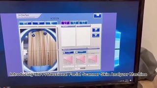 Portable Skin Magic Mirror 3D Facial Tester Máy phân tích da để sử dụng tại nhà