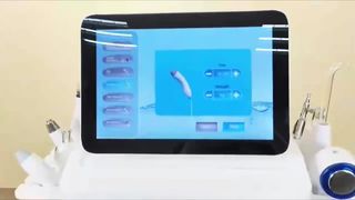 Máy làm sạch sâu da mặt bằng kim cương tần số cao 9 trong 1