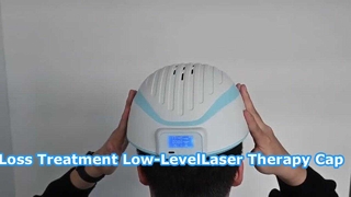 Mũ laser trị liệu bằng laser mức thấp (LLLT) đã được phê duyệt CE để điều trị rụng tóc