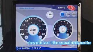Dọc Nd Yag Picosecond Máy Laser trẻ hóa da Xóa hình xăm