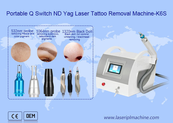 Q Switch Nd Yag thiết bị loại bỏ hình xăm bằng laser 1320nm