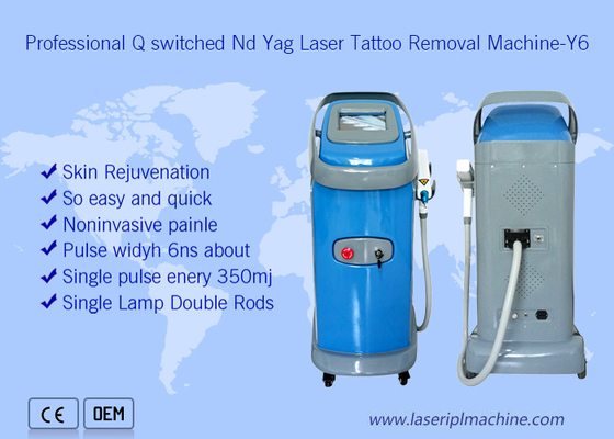 Máy loại bỏ hình xăm bằng laser chuyên nghiệp Q chuyển đổi Nd Yag Medical 1064nm 532nm