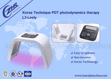 Thiết bị sử dụng tại nhà chuyên nghiệp Pdt 7 màu mặt trị liệu ánh sáng mụn