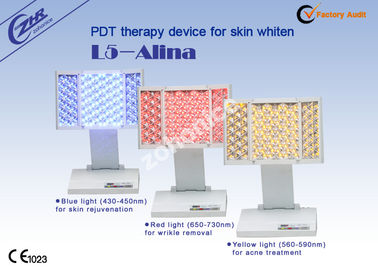 Máy trị liệu ánh sáng LED quang động 630nm 25w 240v PDT cho chăm sóc da