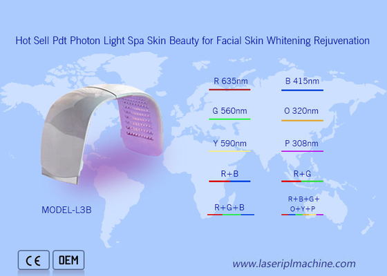 Hot Sell Pdt Photon Light Spa Skin Beauty cho da mặt làm trắng Da trẻ hóa