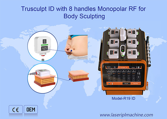 Thiết bị làm đẹp CE Rf 2mhz Giảm mỡ Di động Trusculpt Id