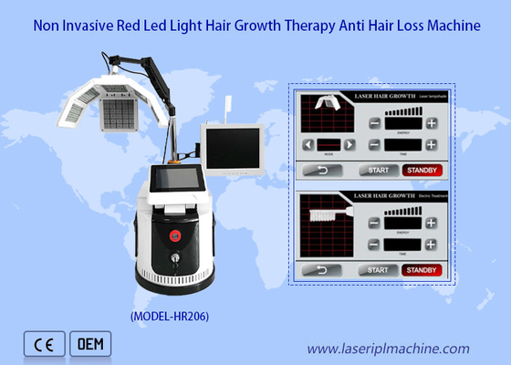 Máy phát triển tóc bằng laser diode 650 Nm Máy phân tích trị liệu tóc cấp thấp