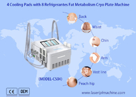 EMS Fat Fat Cryo Plate Machine với 4 tấm làm mát