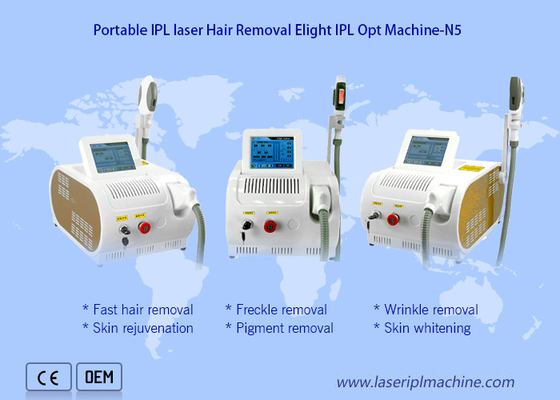 Máy tẩy lông Shr Laser di động để loại bỏ mụn trứng cá