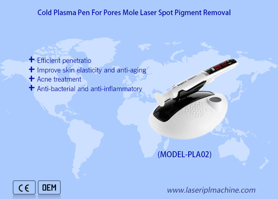 3pcs Trị liệu mụn đầu Mặt nâng da Cắt chặt bút Ozone Plasma