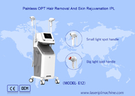 Máy loại bỏ lông không đau Elight Laser Ipl Opt Máy tái tạo da 2in1