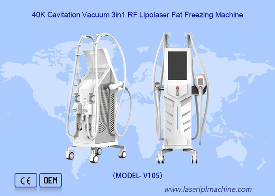 Liệu pháp cuộn chân không 4 trong 1 Cavitation 40k Machine Rf Fat Removal
