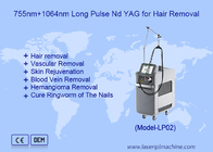 Không đau 1064nm ND Yag Laser Long Pulse để loại bỏ lông và trẻ hóa da