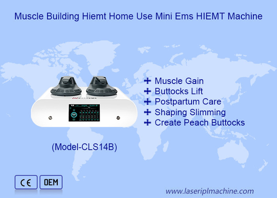 Ems Xây dựng cơ bắp cơ thể giảm cân tại nhà sử dụng Mini Hi-EMT RF máy giảm cân