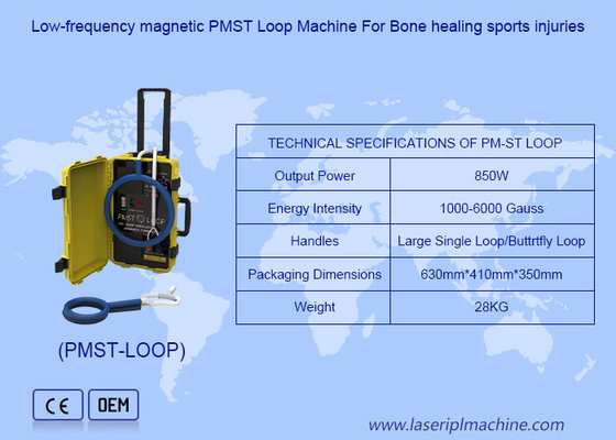 Máy trị liệu vật lý từ tính có cường độ điều chỉnh để phục hồi chức năng