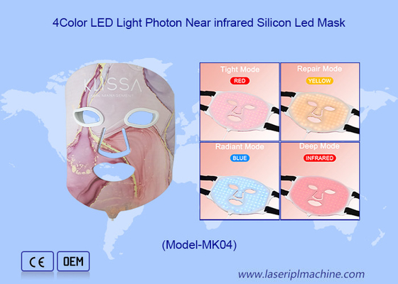 Máy nạ mặt LED Infared loại bỏ nếp nhăn với nhiệt độ 38-42C