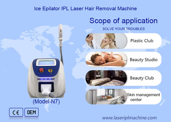 IPL loại bỏ lông băng làm mát với 6 chức năng cho phòng khám và trung tâm spa