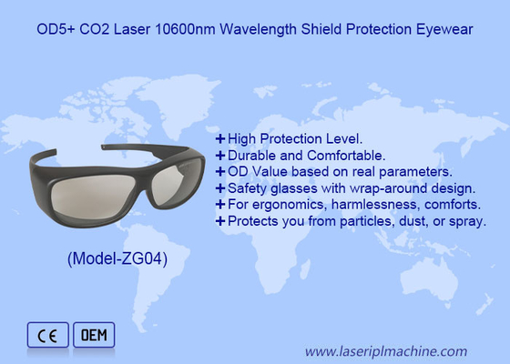 OD5 chất lượng cao An toàn Phẫu thuật Bảo vệ mắt Kính bảo vệ laser