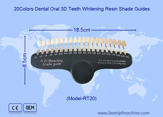 Mắt làm sạch răng làm trắng răng 3D làm trắng bóng hướng dẫn thiết bị