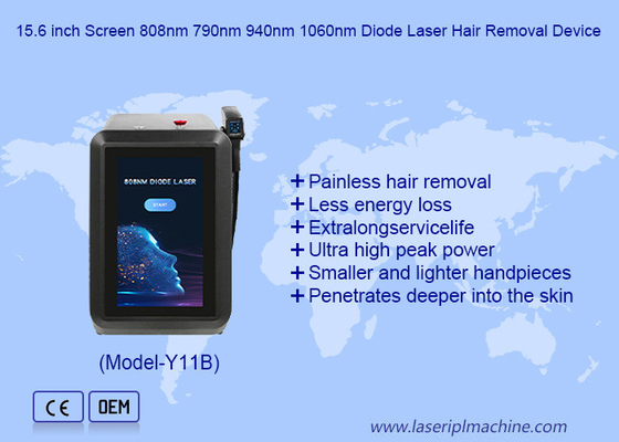 4 bước sóng lạnh laser 1-10HZ Diode Laser máy làm đẹp loại bỏ lông toàn thân