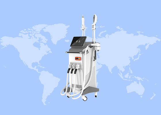 Máy laser đa chức năng dọc 808nm ND YAG IPL để loại bỏ lông chăm sóc da