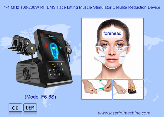 EMS máy điêu khắc cho mắt massage 6in1 da nâng mặt EMS hình dạng khuôn mặt
