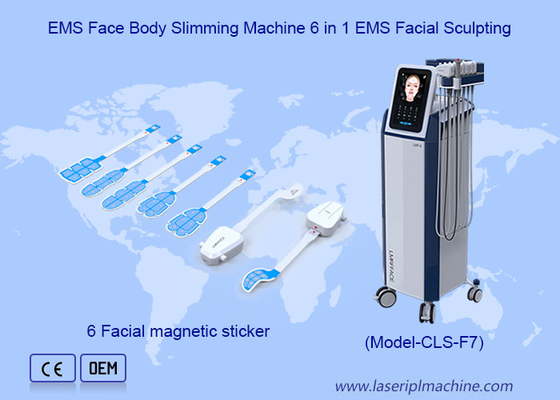 6 trong 1 Magenetic Face Sculpting Removal EMRF Face Body Slimming Machine