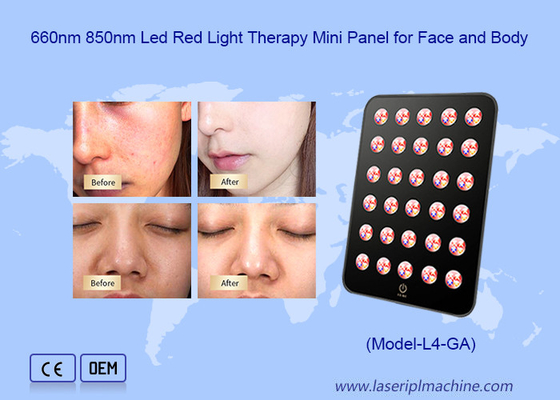 Giảm đau chống nếp nhăn Body Treat LED Đèn đỏ Bàn máy điều trị