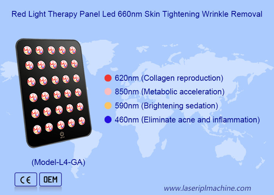660nm 850nm LED trị liệu da làm sáng trị liệu mụn