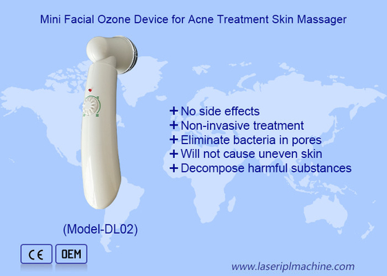 Nhà sử dụng thiết bị Ozone mặt nhỏ để điều trị mụn Xoa bóp da