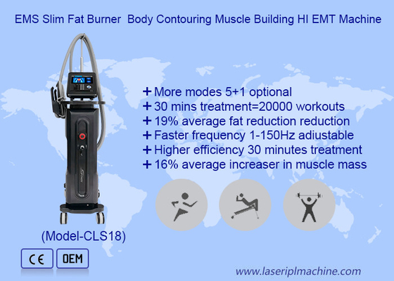 EMS Slim Fat Burner Body Contouring Building HI EMT Sculpting Machine