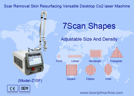 Loại bỏ vết sẹo Da tái tạo bề mặt Máy laser CO2 Máy tính đa năng