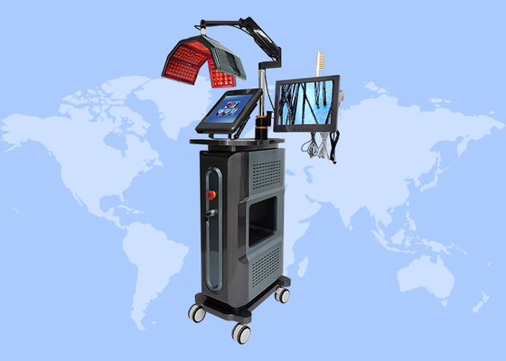 Diode Laser Low Level Therapy Hair Growth Hair Loss Treatment Grow 650nm Light Regrowth Machine (Thiết bị tái phát ánh sáng 650nm)