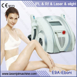 IPL RF màn hình cảm ứng loại bỏ lông thiết bị làm đẹp ELight Động tay với nút đỏ