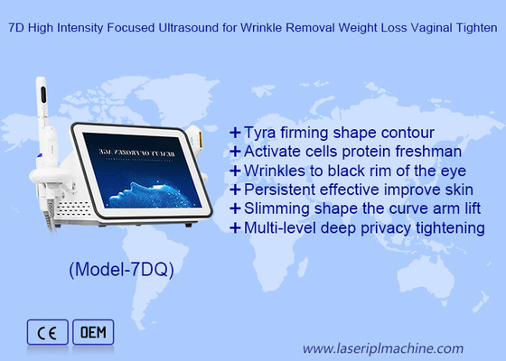 3 In1 Vinial Tightening Skin Tightening Body Slimming Face Lifting 7D Hifu
