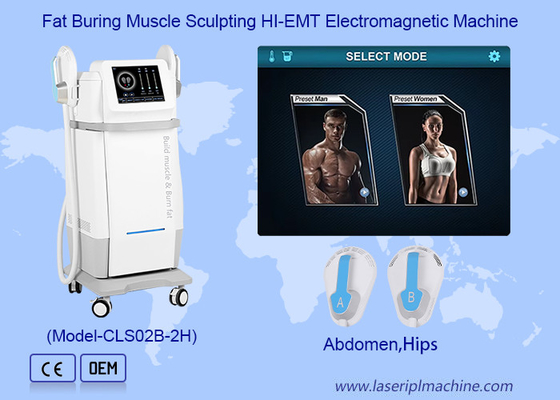2 tay cầm Lực lượng cao Xây dựng cơ bắp đốt cháy chất béo máy điêu khắc HIFEM