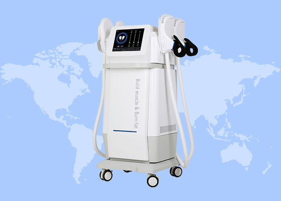 Động cơ điện từ 4 đầu dò HIFM RF EMS Máy giảm cân