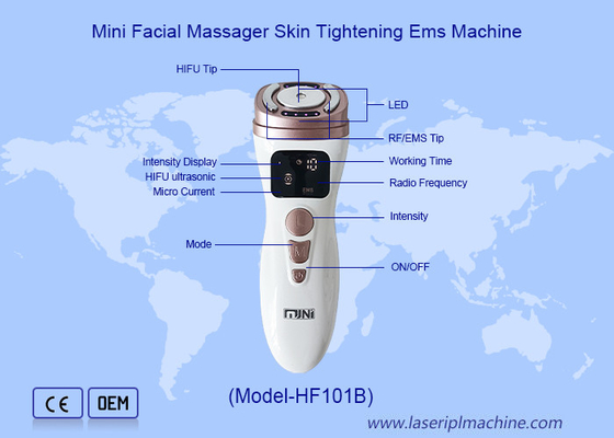Nhà sử dụng Mini Face Lifting Kháng lão hóa Da chặt Ems Máy HIFU