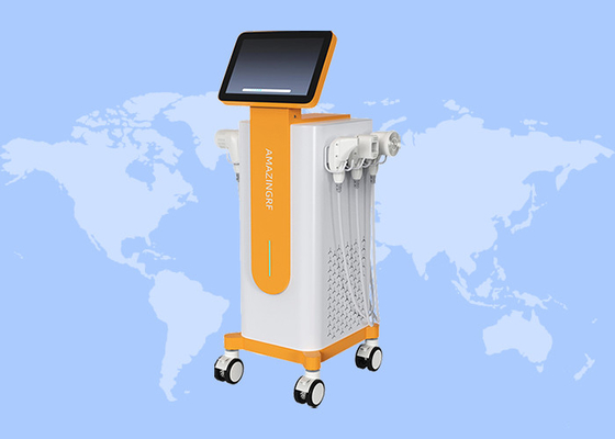 RF EMS đa chức năng 6in1 loại bỏ mụn giảm cân máy tạo hình cơ thể