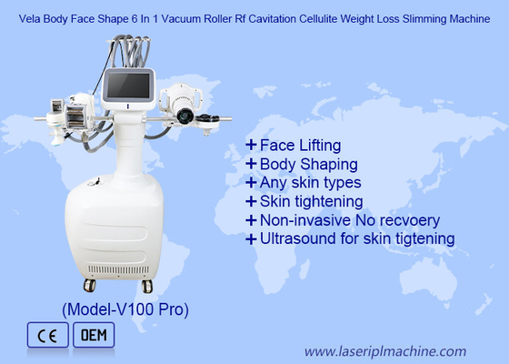 360 Rotation Vacuum Roller RF Degree Targeted Weight Loss Velashaping Slimming Machine Máy giảm cân