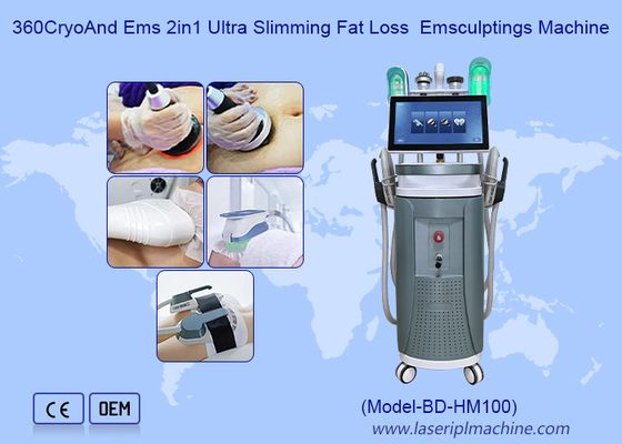 40K Cavitation Ultra Slimming Ems 2 In1 Body Sculpting 360 Cryo Machine