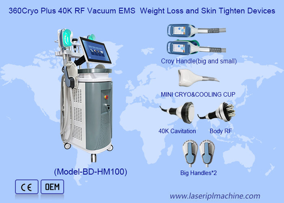 40K Cavitation Ultra Slimming Ems 2 In1 Body Sculpting 360 Cryo Machine