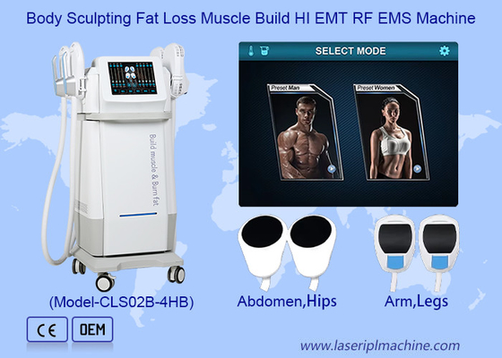 4 Máy xử lý hình dáng cơ thể Khớp da nâng hông Neo Ems RF Thiết bị kích thích cơ bắp